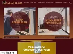 Sites similar to fabianklima.hu