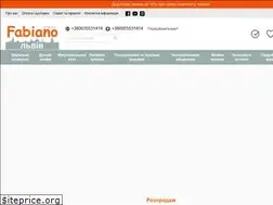 Sites similar to fabiano.lviv.ua