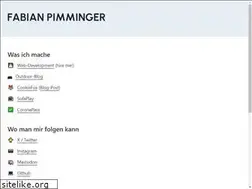 Sites similar to fabianpimminger.com