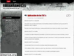 Sites similar to fabianramos25.wordpress.com