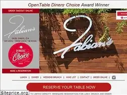 Sites similar to fabiansitalianbistro.com