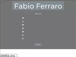 Sites similar to fabioferraro.com