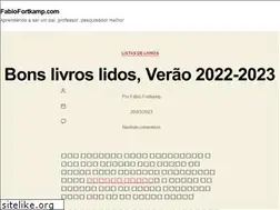 Sites similar to fabiofortkamp.com