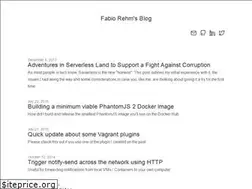 Sites similar to fabiorehm.com