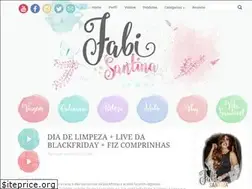 Sites similar to fabisantina.com.br
