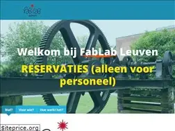 Sites similar to fablab-leuven.be