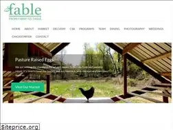 Sites similar to fablefoods.com