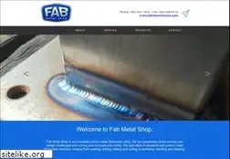 Sites similar to fabmetalshop.com
