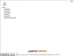 Sites similar to fabpsa.com.mx