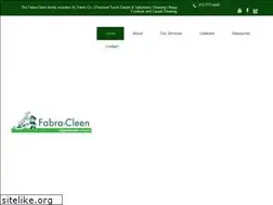 Sites similar to fabracleenstoneandtilecare.com