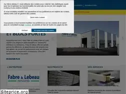 Sites similar to fabre-lebeau.fr