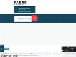 Sites similar to fabre-manutention.fr