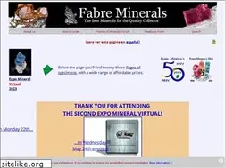 Sites similar to fabreminerals.com
