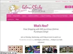 Sites similar to fabric-chicks.com