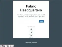 Sites similar to fabric-hq.com
