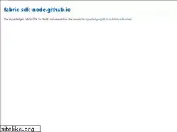 Sites similar to fabric-sdk-node.github.io