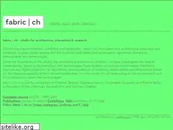 Sites similar to fabric.ch