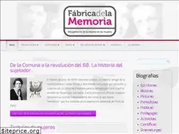 Sites similar to fabricadelamemoria.com