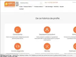 Sites similar to fabricadeprofile.ro