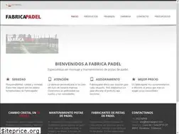 Sites similar to fabricapadel.com