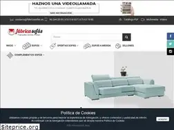 Sites similar to fabricasofas.es