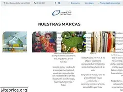 Sites similar to fabricasselectas.com.mx
