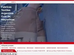 Sites similar to fabricastextiles.com.ar