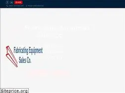 Sites similar to fabricatingequipmentsales.com