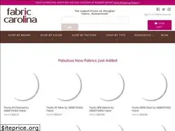 Sites similar to fabriccarolina.com