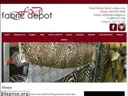 Sites similar to fabricdepot.ca