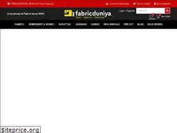 Sites similar to fabricduniya.com