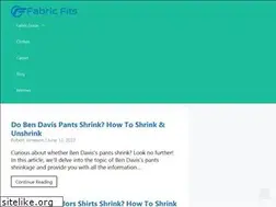 Sites similar to fabricfits.com