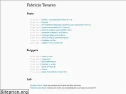 Sites similar to fabriciotav.org