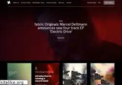 Sites similar to fabriclondon.com