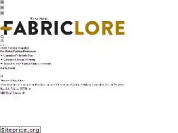 Sites similar to fabriclore.com