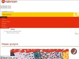 Sites similar to fabricon.com.ua