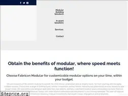 Sites similar to fabriconmodular.com