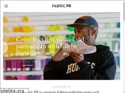 Sites similar to fabricpr.com
