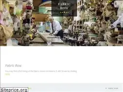 Sites similar to fabricrow.com