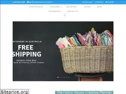 Sites similar to fabricsauce.com.au