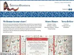 Sites similar to fabricsetcetera.com