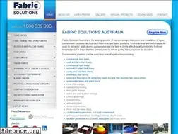 Sites similar to fabricsolutions.com.au