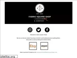 Sites similar to fabricsquareshop.com