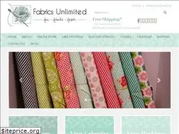 Sites similar to fabricsunlimited.net