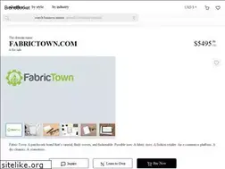 Sites similar to fabrictown.com