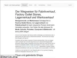 Sites similar to fabrik-und-werksverkauf.de