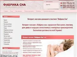 Sites similar to fabrikasna.com.ua