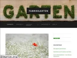 Sites similar to fabrikgarten.de