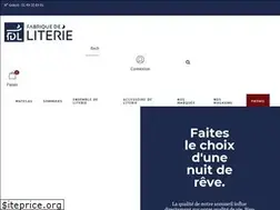 Sites similar to fabriquedeliterie.com