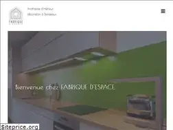 Sites similar to fabriquedespace.fr